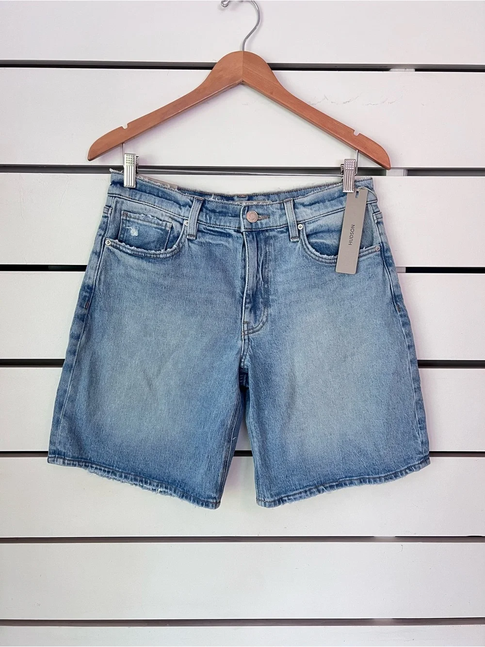 NWT Hudson London Low-Rise Long Short